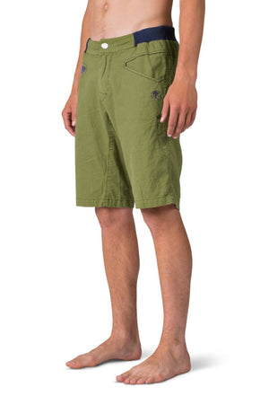 Short de randonnée estivale en lin, coton et d'élasthanne pour Homme "Rafiki − GNAR" - Planète Rando