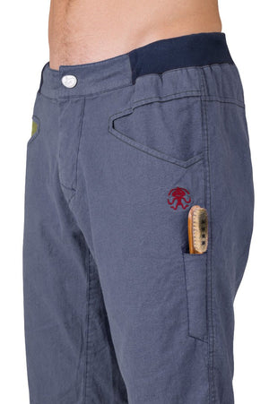 Short de randonnée estivale en lin, coton et d'élasthanne pour Homme "Rafiki − GNAR" - Planète Rando