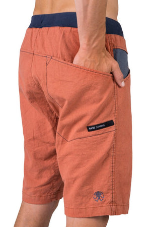 Short de randonnée estivale en lin, coton et d'élasthanne pour Homme "Rafiki − GNAR" - Planète Rando