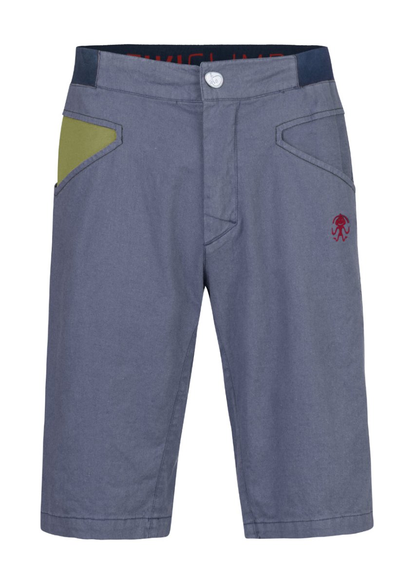 Short de randonnée estivale en lin, coton et d'élasthanne pour Homme "Rafiki − GNAR" - Planète Rando