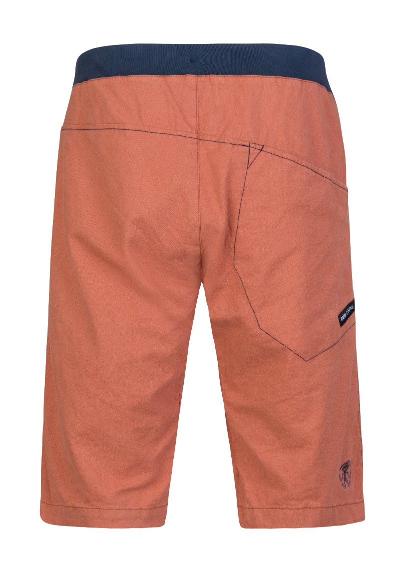 Short de randonnée estivale en lin, coton et d'élasthanne pour Homme "Rafiki − GNAR" - Planète Rando