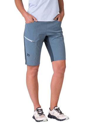 Short de randonnée / trail avec technologie AFT Tech Stretch Unisexe "Hannah − TORRES" - Planète Rando