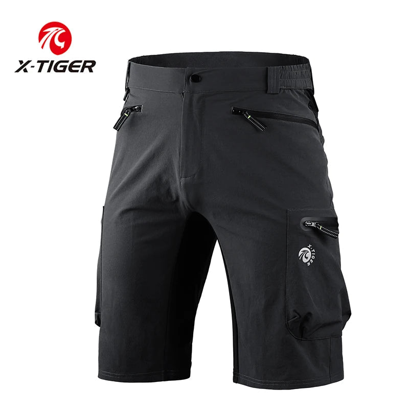 Short de sport multipoches et respirant pour le cyclisme & VTT "X - TIGER - DSK - 00401" - Planète Rando