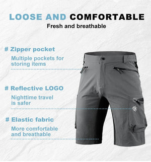 Short de sport multipoches et respirant pour le cyclisme & VTT "X - TIGER - DSK - 00401" - Planète Rando