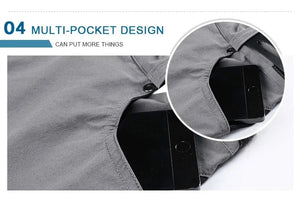 Short VTT / descente multi - poches respirant et déperlant pour adolescents et hommes "X - TIGER - MTBXT005" - Planète Rando