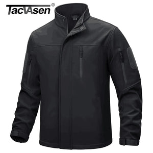 Softshell coupe - vent / veste imperméable pour homme "TACVASEN - LSTJ380 - 2" - Planète Rando