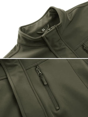 Softshell coupe - vent / veste imperméable pour homme "TACVASEN - LSTJ380 - 2" - Planète Rando