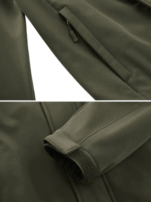 Softshell coupe - vent / veste imperméable pour homme "TACVASEN - LSTJ380 - 2" - Planète Rando