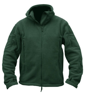 Softshell / polaire à capuche tactique et imperméable pour homme "TACVASEN - TJ004" - Planète Rando