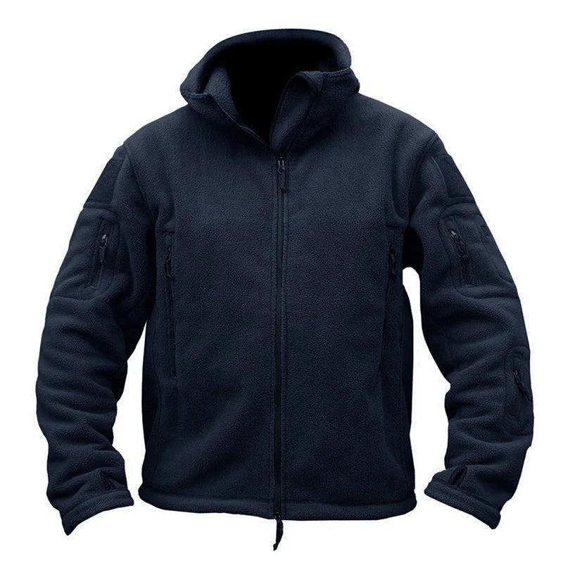 Softshell / polaire à capuche tactique et imperméable pour homme "TACVASEN - TJ004" - Planète Rando