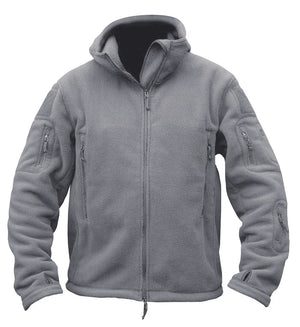 Softshell / polaire à capuche tactique et imperméable pour homme "TACVASEN - TJ004" - Planète Rando