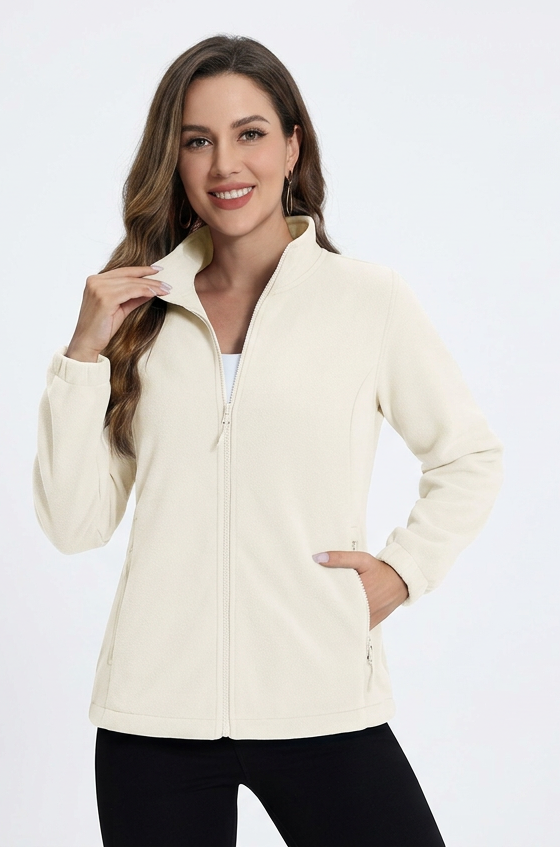 Softshell / polaire avec poches zippées pour femme "TACVASEN - TJ602" - Planète Rando