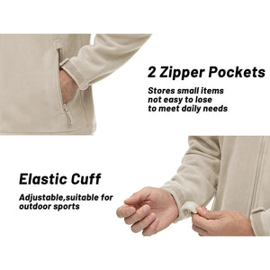 Softshell / polaire avec poches zippées "TACVASEN - TJ591" - Planète Rando
