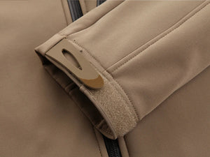 Softshell / polaire coupe - vent & imperméable à capuche "TACVASEN - LSTJ404" - Planète Rando