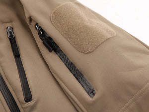 Softshell / polaire coupe - vent & imperméable à capuche "TACVASEN - LSTJ404" - Planète Rando