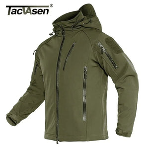 Softshell / polaire coupe - vent & imperméable à capuche "TACVASEN - LSTJ404" - Planète Rando