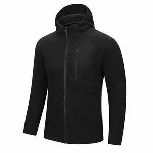 Softshell / polaire en peluche cationique à capuche à manches longues, respirant "Planete Rando - Flexstorm Fx105" - Planète Rando