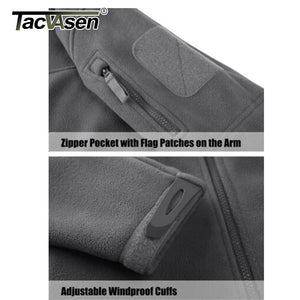 Softshell thermique / veste polaire avec poches zippées "TACVASEN - TJ568" - Planète Rando