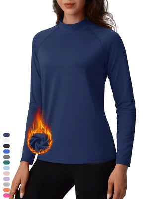 Sous - vêtement technique / sous - pull d'hiver doublé polaire pour femme "TACVASEN - TS329" - Planète Rando