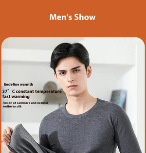 Sous - vêtements thermiques en cachemire et soie pour homme "Soft Thermal - L755" - Planète Rando