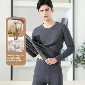 Sous - vêtements thermiques en cachemire et soie pour homme "Soft Thermal - L755" - Planète Rando