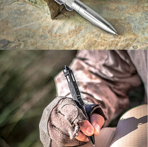 Stylo tactique de défense en aluminium, antidérapant, brise - vitre, autodéfense, outils d'extérieur EDC "47 Outdoor - Survival pen" - Planète Rando