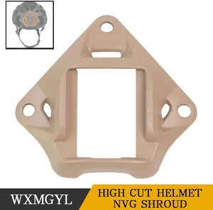 Support de casque tactique en alliage d'aluminium compatible avec les casques FAST MICH et les accessoires de fixation NVG "BOOIU - ONE - JS" - Planète Rando