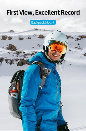 Support de sac à dos rotatif à 360° pour caméra d'action "TELESIN - GP - BPM series" - Planète Rando