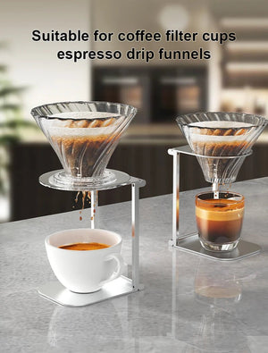 Support pliable en alliage d'aluminium pour machine à expresso électrique portable "DENOKIN" - Planète Rando