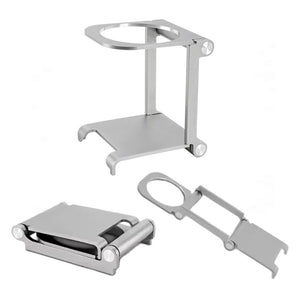 Support pliable en alliage d'aluminium pour machine à expresso portable sans fil "Obecilc - JDYY250101" - Planète Rando