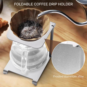 Support pliable en alliage d'aluminium pour machine à expresso portable sans fil "Obecilc - JDYY250101" - Planète Rando