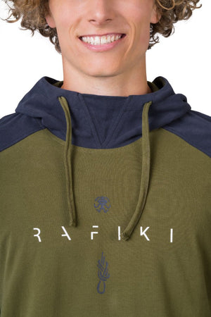 Sweat à capuche en coton biologique pour Homme "Rafiki − TRAVERSE" - Planète Rando