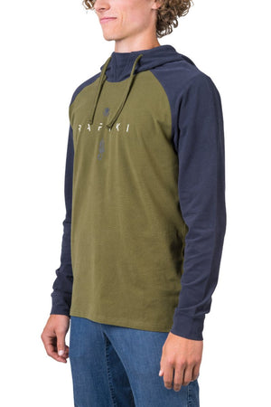 Sweat à capuche en coton biologique pour Homme "Rafiki − TRAVERSE" - Planète Rando