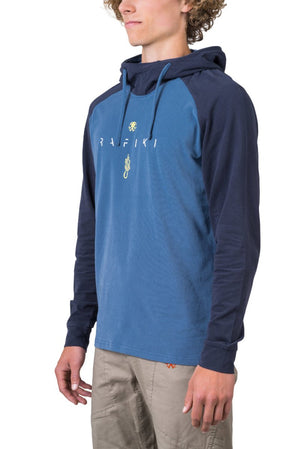 Sweat à capuche en coton biologique pour Homme "Rafiki − TRAVERSE" - Planète Rando