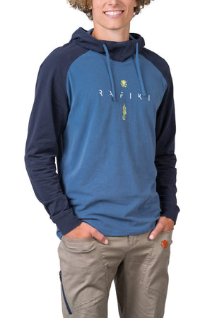 Sweat à capuche en coton biologique pour Homme "Rafiki − TRAVERSE" - Planète Rando