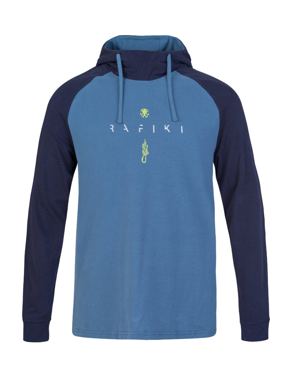 Sweat à capuche en coton biologique pour Homme "Rafiki − TRAVERSE" - Planète Rando