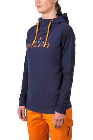 Sweat-shirt à capuche léger et respirant en coton biologique pour femme "Rafiki − ESTRELLA" - Planète Rando