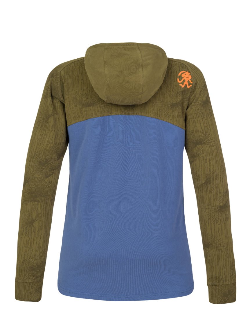 Sweat-shirt à capuche léger et respirant en coton biologique pour femme "Rafiki − ESTRELLA" - Planète Rando