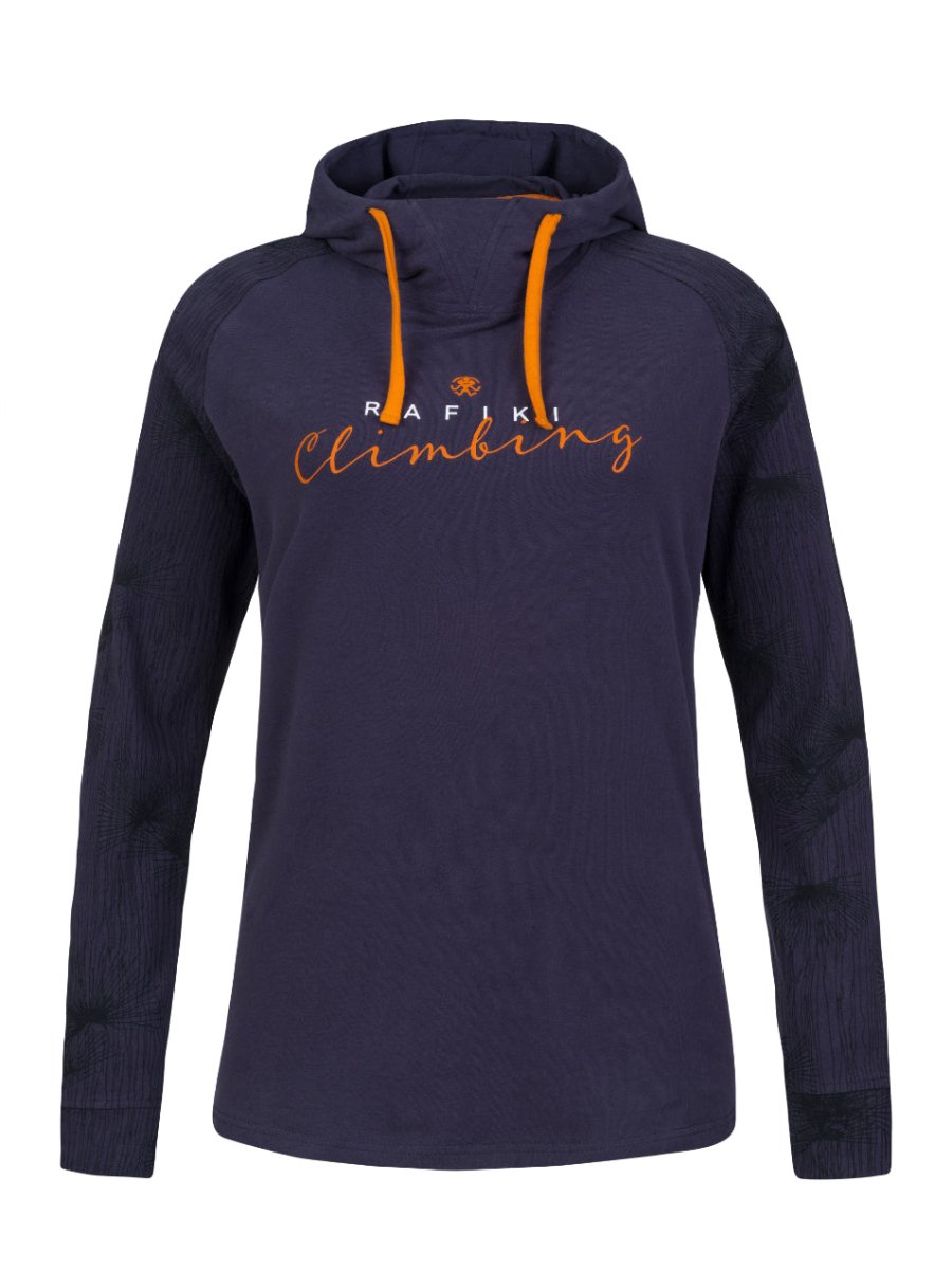 Sweat-shirt à capuche léger et respirant en coton biologique pour femme "Rafiki − ESTRELLA" - Planète Rando