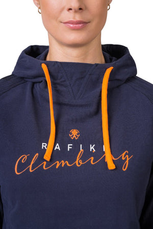 Sweat-shirt à capuche léger et respirant en coton biologique pour femme "Rafiki − ESTRELLA" - Planète Rando