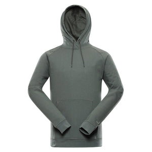 Sweatshirt de randonnée / bikepacking 80% coton pour Homme "Nax − GEOC" - Planète Rando