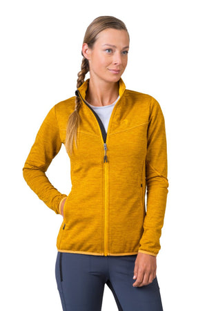 Sweatshirt de randonnée / bikepacking avec technologie Polarstretch Grid pour femme "Hannah − DAGNYS" - Planète Rando