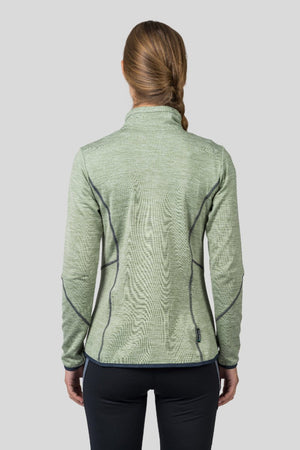 Sweatshirt de randonnée / bikepacking avec technologie Polarstretch Grid pour femme "Hannah − DAGNYS" - Planète Rando