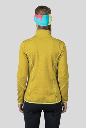 Sweatshirt de randonnée / bikepacking avec technologie Polarstretch Grid pour femme "Hannah − DAGNYS" - Planète Rando