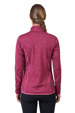 Sweatshirt de randonnée / bikepacking avec technologie Polarstretch Grid pour femme "Hannah − DAGNYS" - Planète Rando