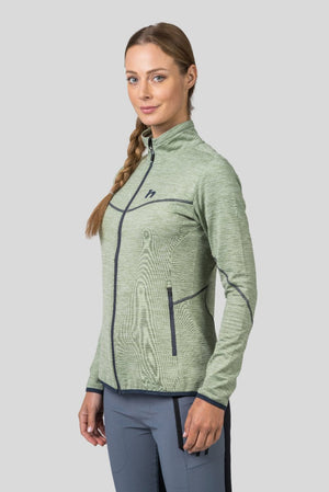 Sweatshirt de randonnée / bikepacking avec technologie Polarstretch Grid pour femme "Hannah − DAGNYS" - Planète Rando