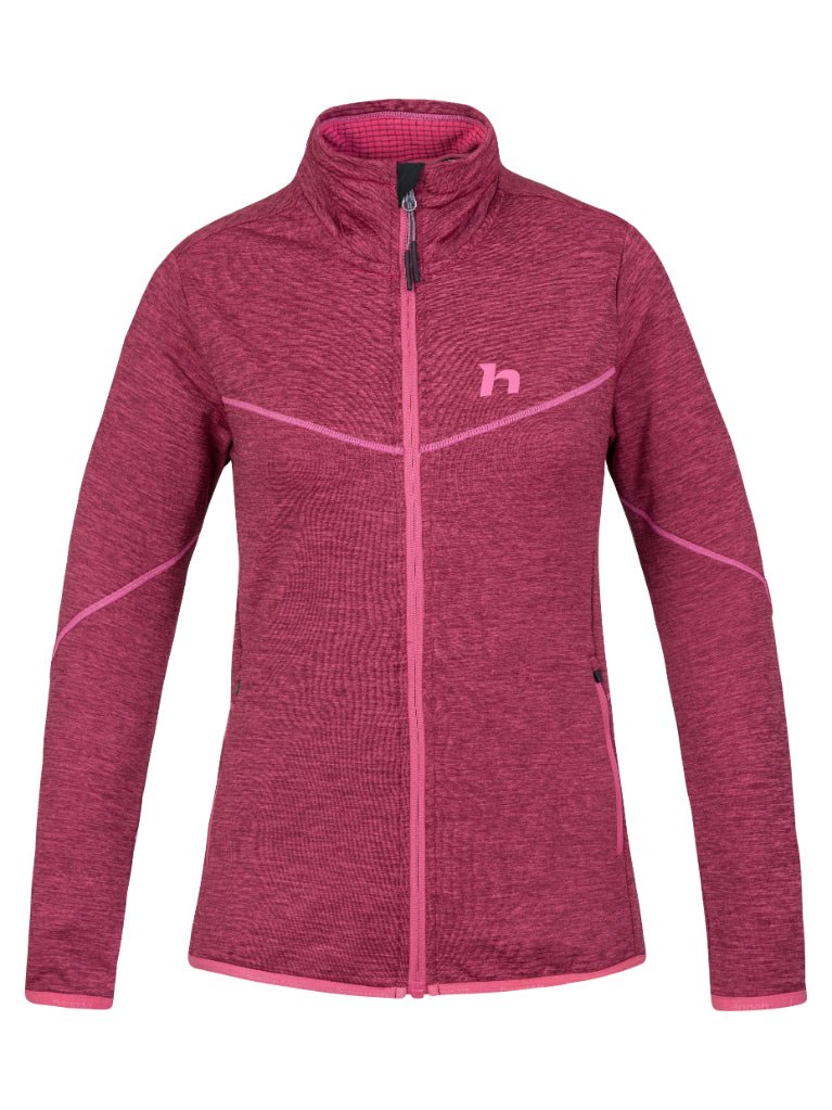 Sweatshirt de randonnée / bikepacking avec technologie Polarstretch Grid pour femme "Hannah − DAGNYS" - Planète Rando