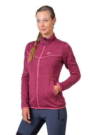 Sweatshirt de randonnée / bikepacking avec technologie Polarstretch Grid pour femme "Hannah − DAGNYS" - Planète Rando