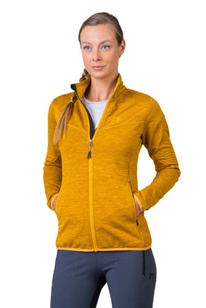 Sweatshirt de randonnée / bikepacking avec technologie Polarstretch Grid pour femme "Hannah − DAGNYS" - Planète Rando