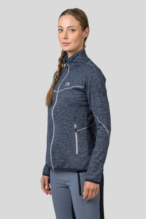 Sweatshirt de randonnée / bikepacking avec technologie Polarstretch Grid pour femme "Hannah − DAGNYS" - Planète Rando